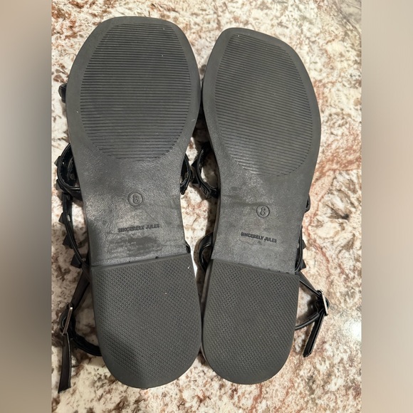 Black Studded Sandals 🖤 - Picture 2 of 6